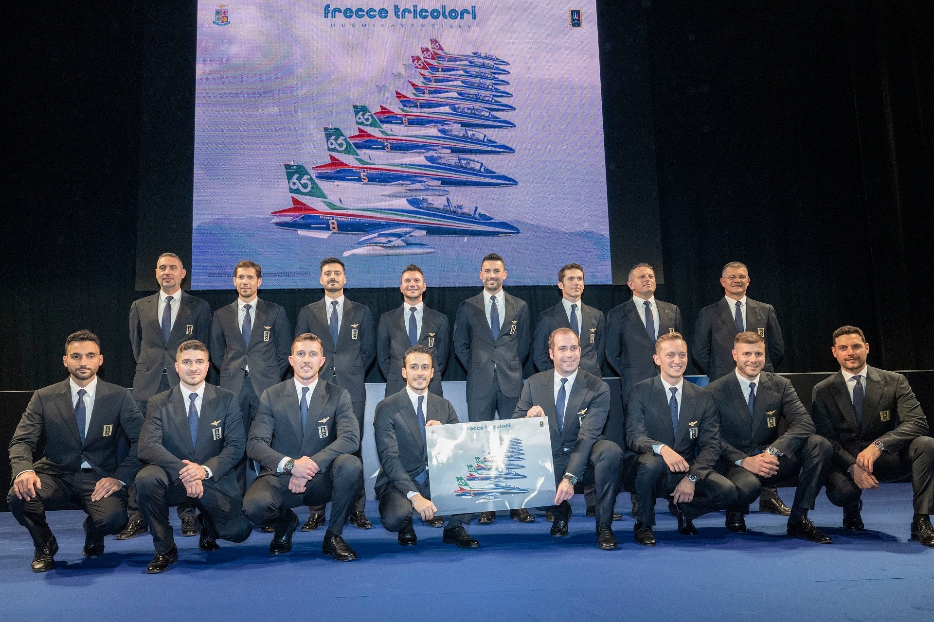 Presentata la nuova formazione e il poster per la Stagione 2026 delle Frecce Tricolori